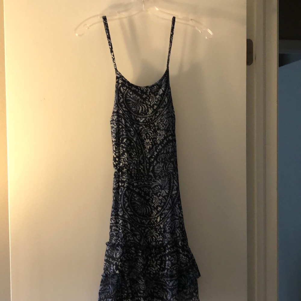 Abercrombie navy cross-back sundress